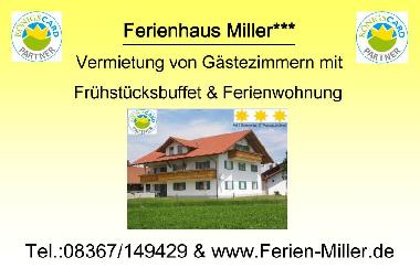 Ferienwohnung in 87672 (Bayerische Schwaben) oder Ferienwohnung oder Ferienhaus