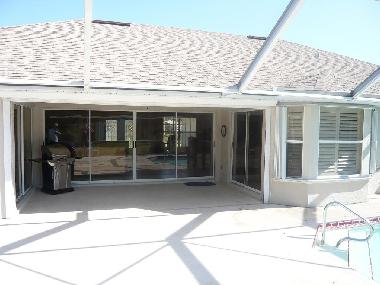 �berdachter Au�enbereich