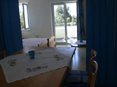 Teil vom Wohnzimmer und Schlafraum Nr.3 Hochparter