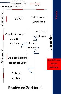 Ferienwohnung in Casablanca (Casablanca) oder Ferienwohnung oder Ferienhaus