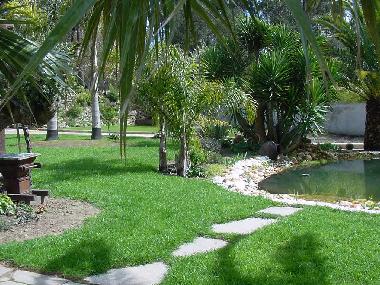 Garten mit Schwimmteich