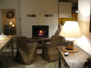 Am Kamin