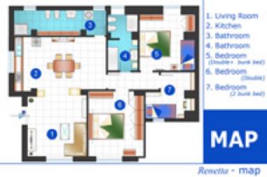 Ferienwohnung in Scauri di Minturno (Latina) oder Ferienwohnung oder Ferienhaus