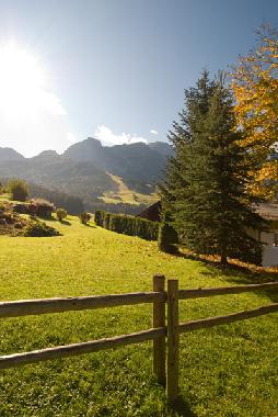 Aussicht von unserem Haus Bergheimat in Abtenau im Lammertal