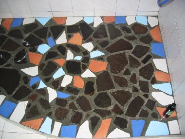 Dekoration in Badezimmer 