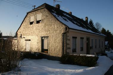 Auenansicht im Winter