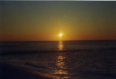 Sonnenuntergang Strand Callantsoog