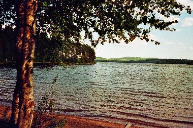 Badesee 'Mangen', am Strand