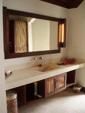 Waschtisch im Schlafzimmer