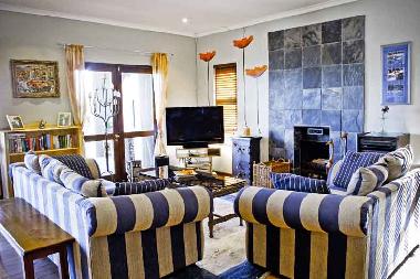 Bei schlechtem Wetter wird das Fr�hst�ck innen serviert.