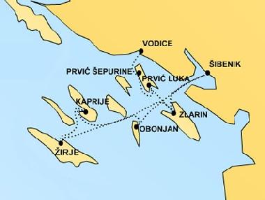 Ferienhaus in Kaprije (Sibensko-Kninska) oder Ferienwohnung oder Ferienhaus