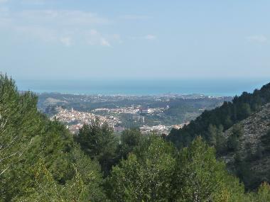 30 min Wandern und dies ist der Ausblick