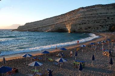 Hotel in Matala  (Irakleio) oder Ferienwohnung oder Ferienhaus
