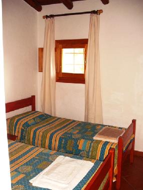 Schlafzimmer mit 2 Einzelbetten