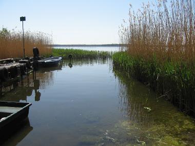Kleine Anlegestelle in Quilitz