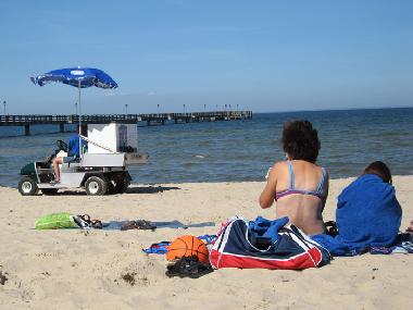 Feiner Sand an der gesamten Ostseek�ste der Insel Usedom