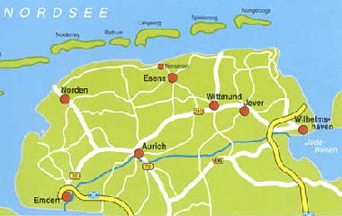 Ferienwohnung in Esens-Benserisel (Nordsee-Festland / Ostfriesland) oder Ferienwohnung oder Ferienhaus