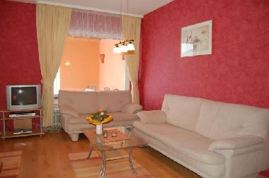 FeWo Garden  Wohn-Schlafraum