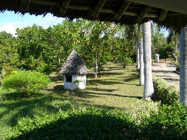 Der Park mit Brunnenh�uschen
