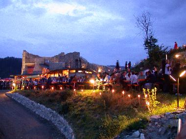 Abendveranstaltung am Schlossberg