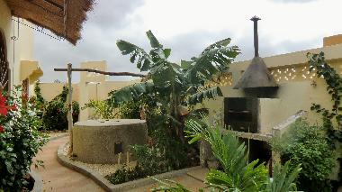 Gartendusche, Grillplatz