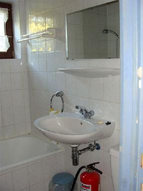 Waschbecken im Badezimmer