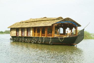 Boot in Kottayam (Kerala) oder Ferienwohnung oder Ferienhaus