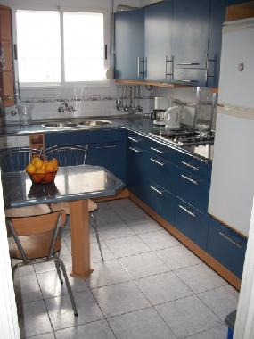 Voll ausgestattete Kche.