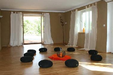 Neuer Meditationsraum in der Ferienvilla Bayern