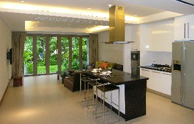 Wohnzimmer und Kueche