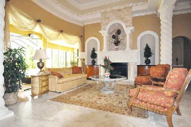 Wohnzimmer im Eingangsbereich