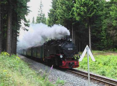 Eisenbahnromantik hoch nach Oberwiesenthal