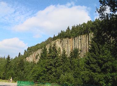 die Orgelpfeifen am Scheibenberg
