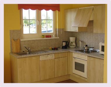 Komplett eingerichtete K�che