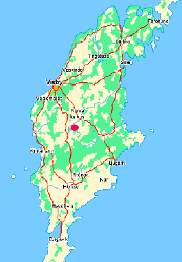 Ferienhaus in Romakloster  (Gotland) oder Ferienwohnung oder Ferienhaus