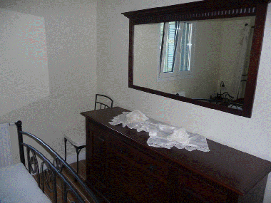 Schlafzimmer Ferienwohnung Lemoni