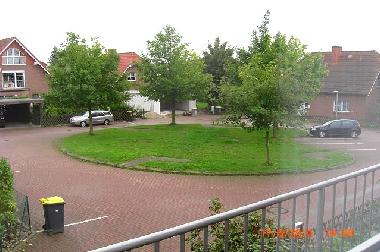 Blick vom Balkon
