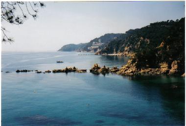 Kstenansicht mit Angel-Brcken