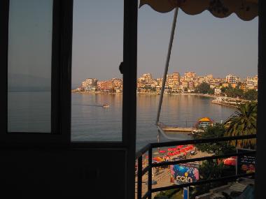 Das Schlafzimmer -- die Aussicht vom Bett ist unvergesslich