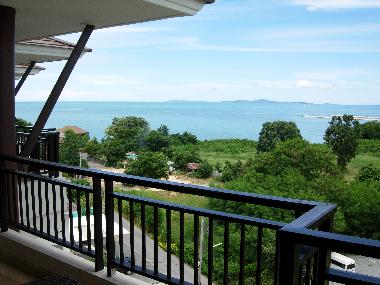 Traumhafter Meerblick vom Balkon