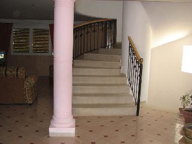 Treppe zur 1. Etage