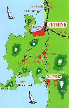 Ferienwohnung in Fethiye (Mugla) oder Ferienwohnung oder Ferienhaus