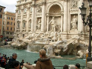 oder die Fontana di Trevi
