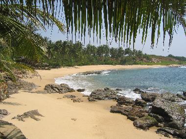 Strand im Sden von Sri Lanka