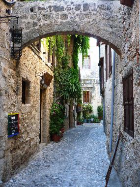 Eine Gasse in der Altstadt