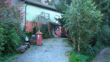 Anfahrt zum Haus