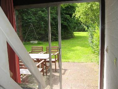 Terrasse mit Garten