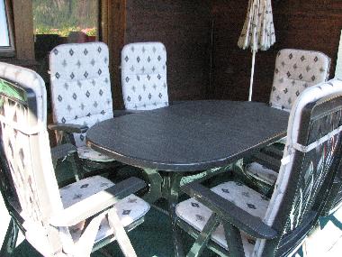 Gartenm�bel f�r bis zu 6 Personen