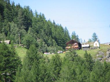 Ausblick vom Balkon
