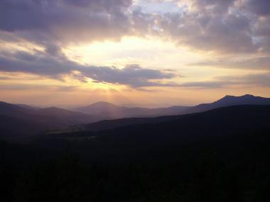 Abendstimmung am grossen Arber